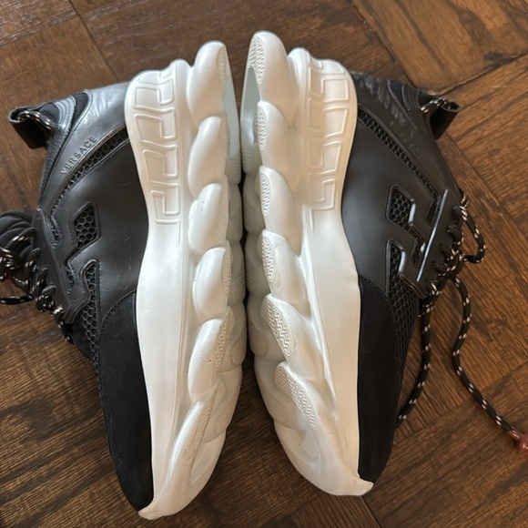 Versace Men’s Sneakers - Chaim Reaction, black, size 45 - Picture 7 of 10